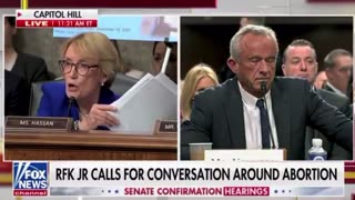 Senator Maggie Hassan asks RJK Jr., “When did you decide to sell out”