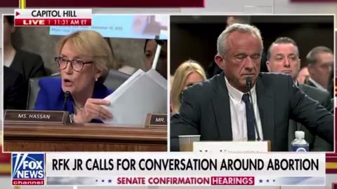 Senator Maggie Hassan asks RJK Jr., “When did you decide to sell out”