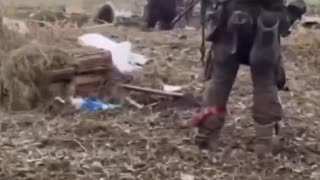 Russian Assault Troops Capture Ukrainian Infantry During Trench Clearance