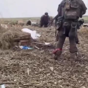 Russian Assault Troops Capture Ukrainian Infantry During Trench Clearance