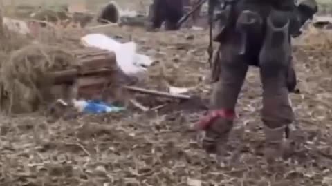 Russian Assault Troops Capture Ukrainian Infantry During Trench Clearance