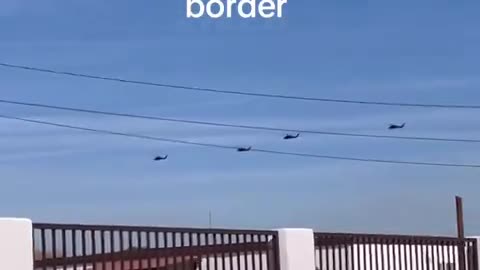 A view of the US Mexico Border from Texas “It’s getting real at the border