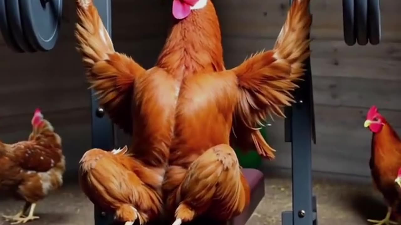 Funny Chickens...🥰😋🥰