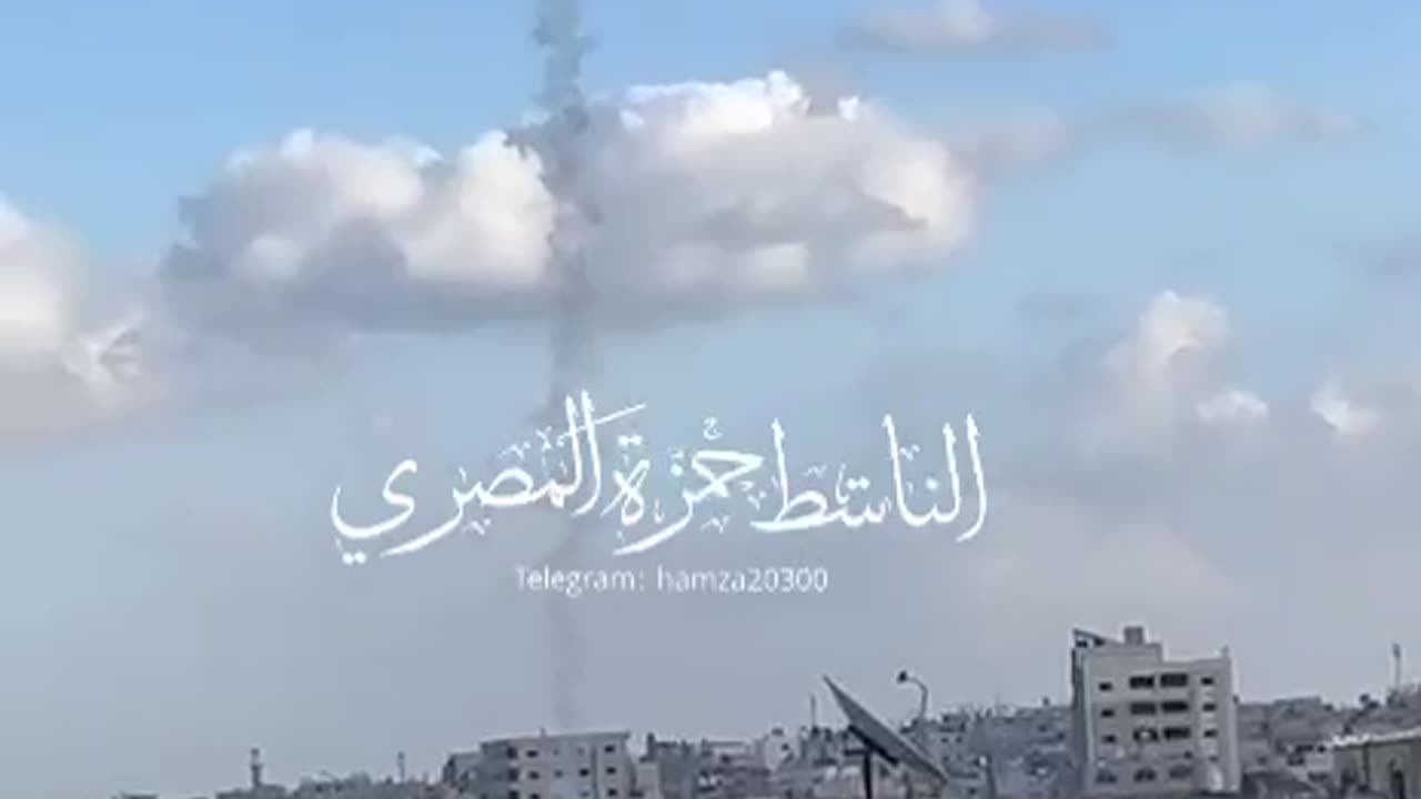 According to Palestinian media reports, the rocket launched from Gaza a short