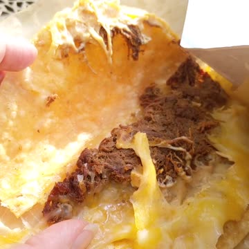 The "birria" Taco Bell Grilled Cheese Dipping Taco