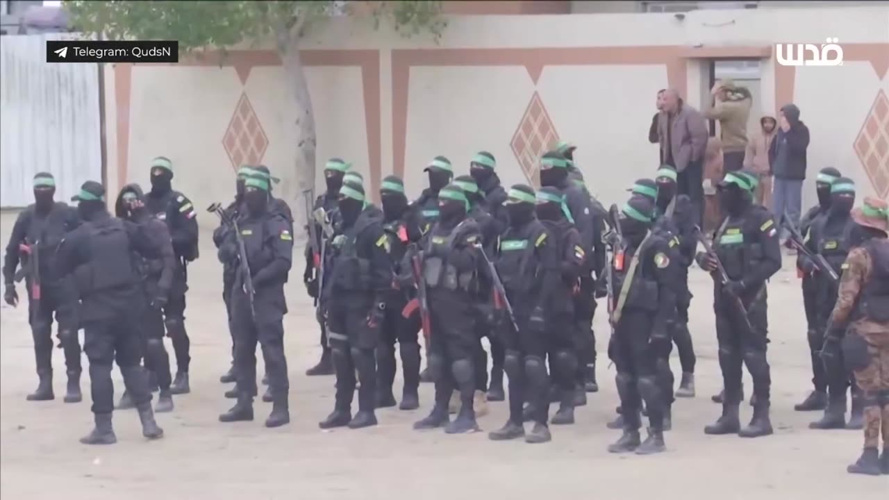 Members of the al-Qassam Brigades