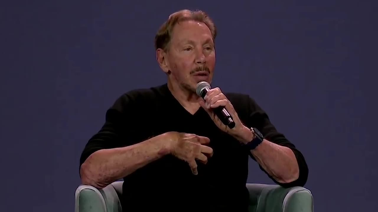 “Citizens will be on their best behavior" because we're unleashing the AI hell - Larry Ellison 2024