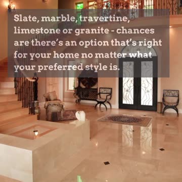 A Guide to Natural Stone Flooring.... LarryBroker.com - Larry@LarryGallegos.com