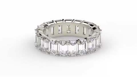 Round Cut Diamond Eternity Band Wholesale - www.eternityus.com