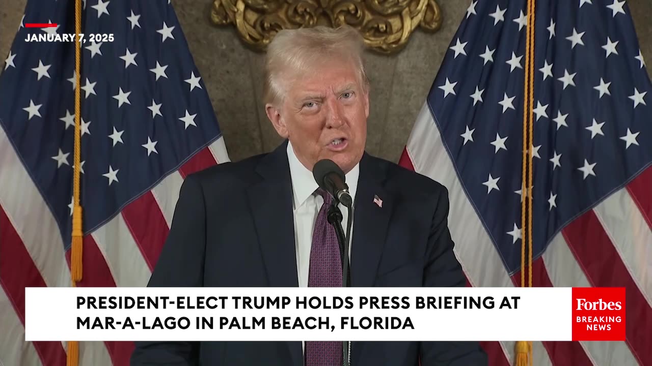 Trump Laces Into Jimmy Carter's Panama Canal Deal As Late Ex-President Lies In State