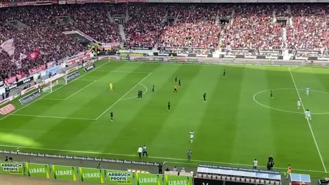 VfB Stuttgart vs Eintracht Frankfurt (wonderful goal Tiago Tomas)