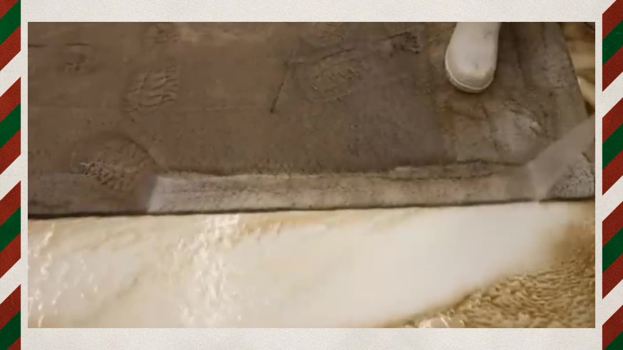 How a dirty black carpet became pure white in a stunning transformation