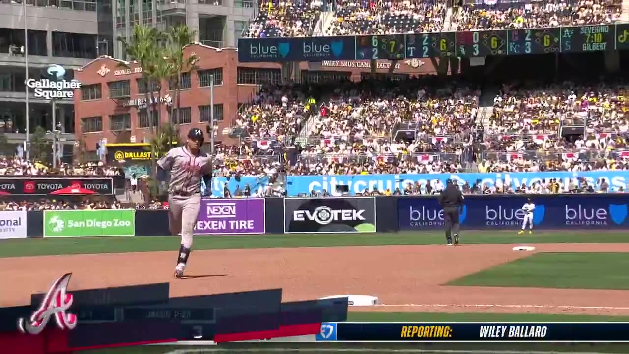 MLB - Austin Riley puts the @Braves back ahead on #OpeningDay ๐ช