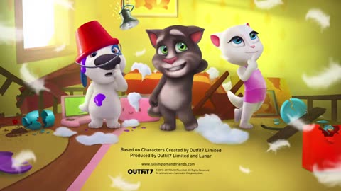 Talking Tom | Bathroom Buddy | Funny Cartoon Videos
