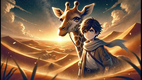 "A Boy’s Unbreakable Bond with a Giraffe – A Journey of Hope & Survival!