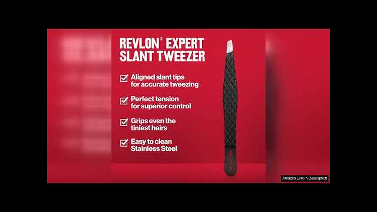 Revlon Expert Eyebrow Hair Removal Tweezer, Tweezers for Men, Women & Kids, Review