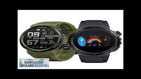 2024 World Premiere Zeblaze Ares 3 Plus 1.43 inch AMOLED Stainless Steel Navigation Review