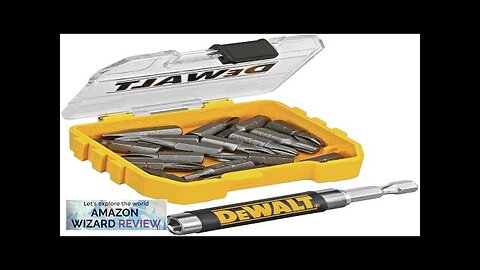 DEWALT DWAF2058CS 18 pc. Compact Magnetic Drive Guide Set Yellow Review