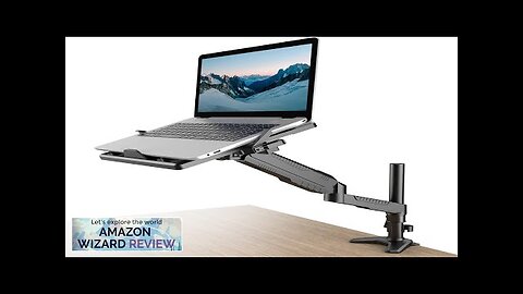 Gas Spring Laptop Mount with Adjustable Tray Klearlook 2in1 Full Motion Review