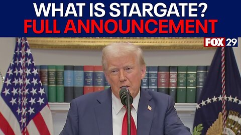 What is Stargate? President Trump announces $500 billion investment in Al Infrastructure project