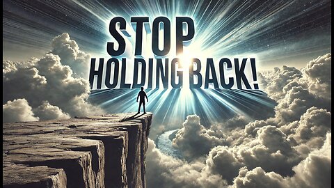 STOP Holding Yourself Back From REAL Growth!