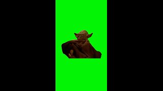 “Rest I Need” Yoda | Green Screen