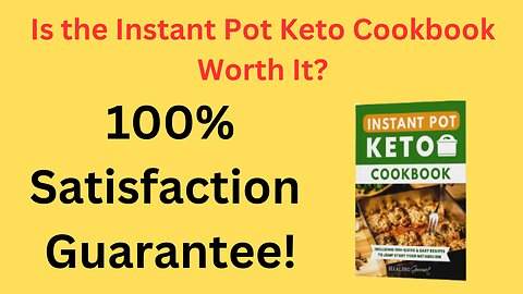 Instant Pot Keto Cookbook Review: Keto Benefits, Weight Loss & Easy Recipes