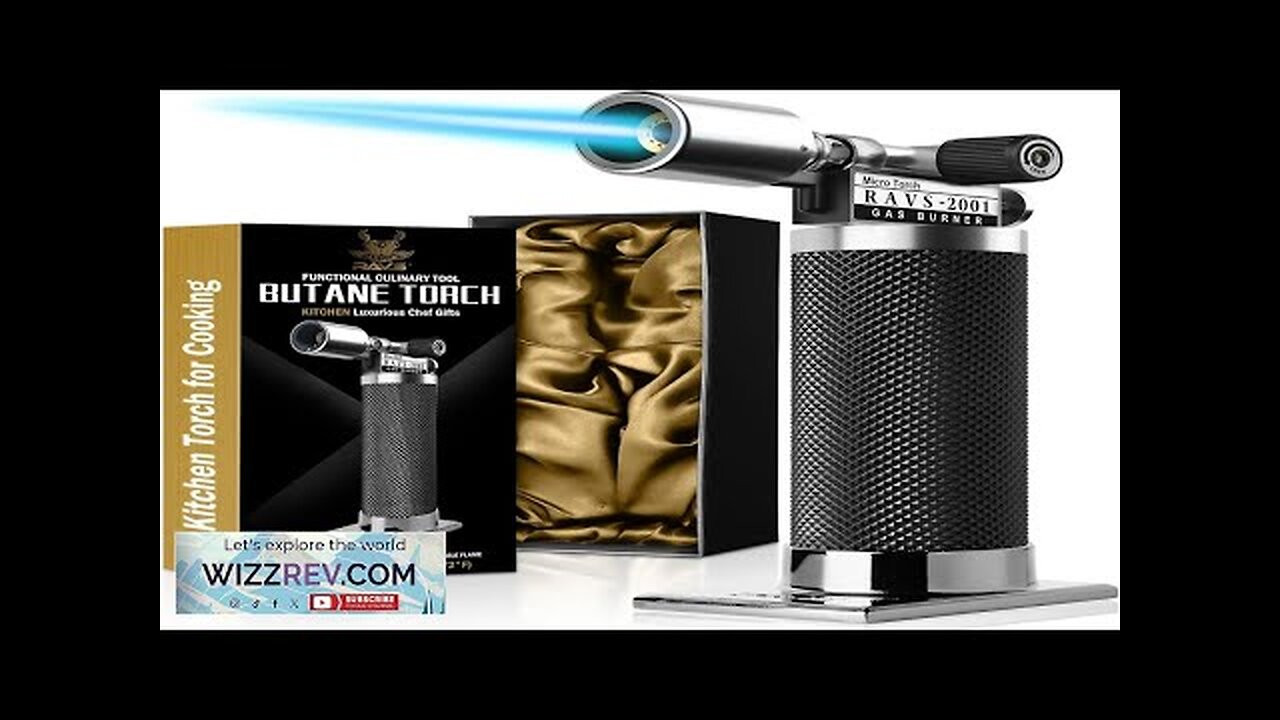 ravs Refillable Butane Torch Lighter for Men Kitchen Torch Lighter for Creme Review