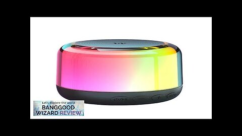 HP S02 bluetooth Speaker Desktop Speaker Stereo Bass RGB Light TWS Hands-free Review