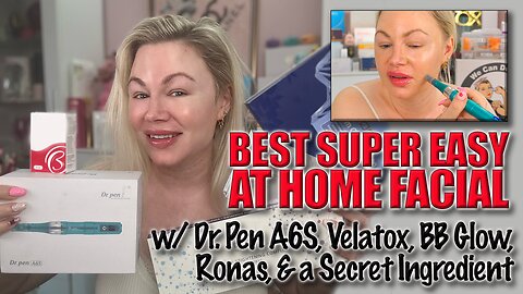 BEST Super EASY at Home Facial feat. Dehantox, Velatox, BB Glow and Ronas! Code Jessica10 Saves