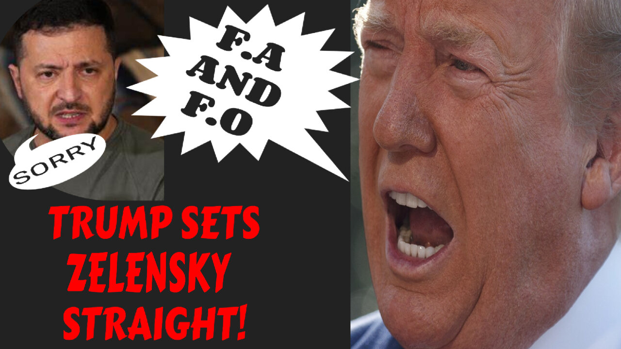 BREAKING TRUMP and VANCE CLASH with Zelensky in HEATED Oval Office Showdown