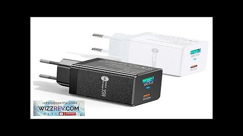 GaN Tech BK312 35W 2-Port USB PD Charger USB-A+USB-C PD QC3.0 PPS Review