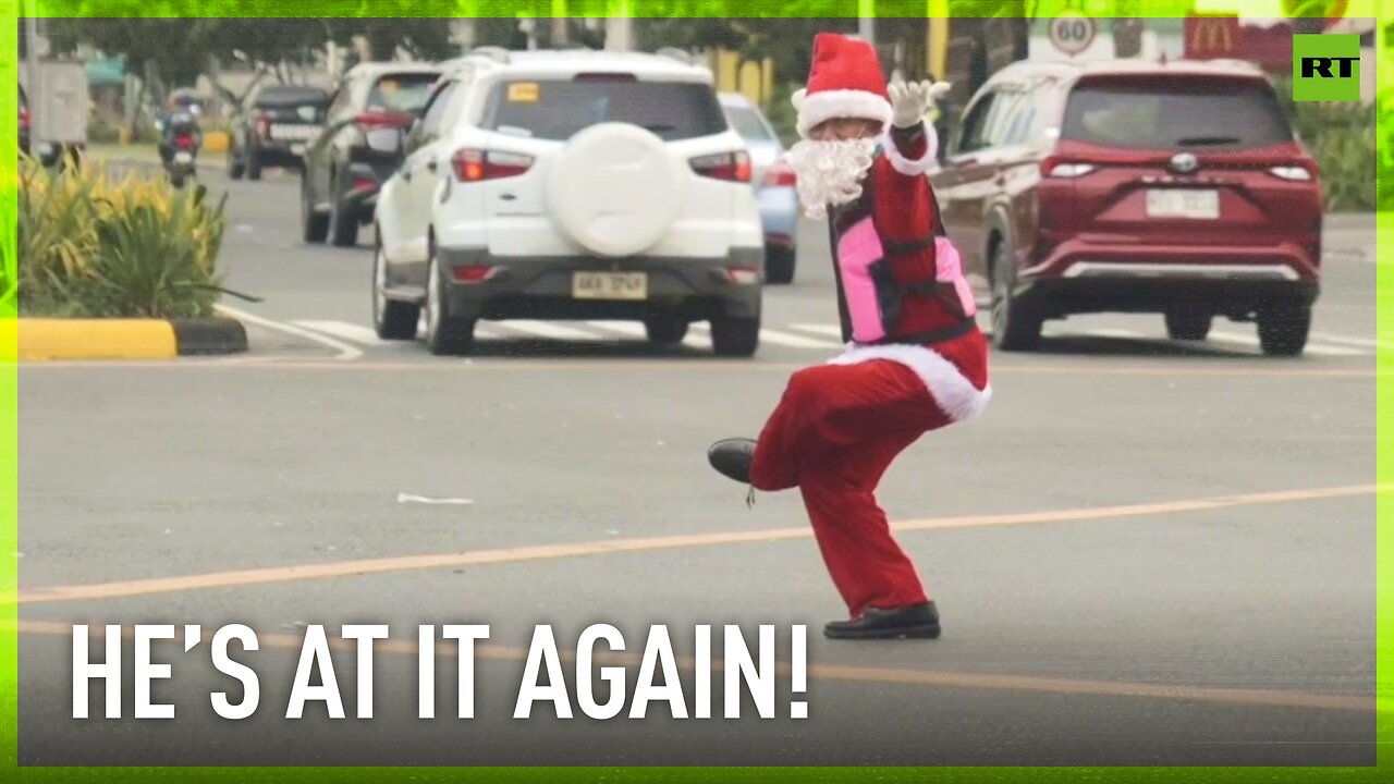 Have you been naughty or nice this year? Manila’s Santa inspector is on his way to find out!