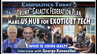 DR MICHAEL SALLA W/ Trump and Galactic Federation Plan to make US the Hub For Exotic ET Technology