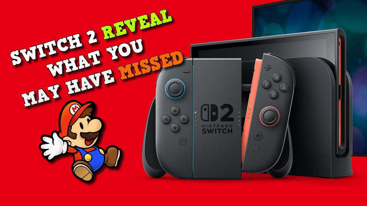 Switch 2 Reveal Trailer BREAKDOWN: All New Features You May Have Missed