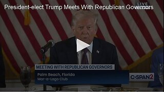 President Trump Meets With Republican Governors - 01.09.2025 - WATCH PARTY!