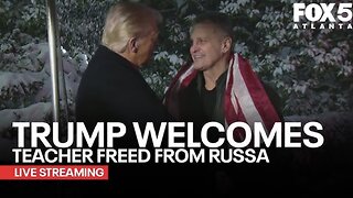 HANNITY (February 11, 2025) President Trump Greets American Hostage Freed From Russian Prison