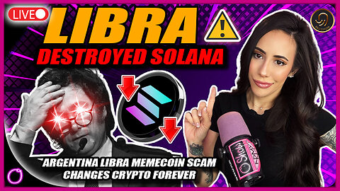 MASSIVE CRYPTO SCANDAL (Argentina LIBRA Memecoin SCAM DESTROYS SOLANA)