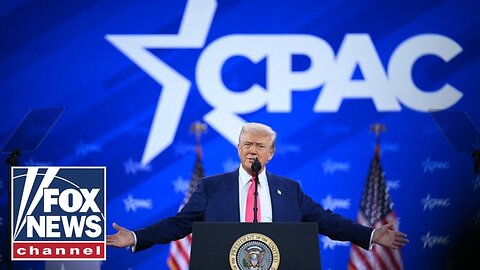 Trump highlights record first month on CPAC stage