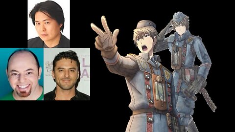 Video Game Voice Comparison- Welkin Gunther (Valkyria Chronicles)