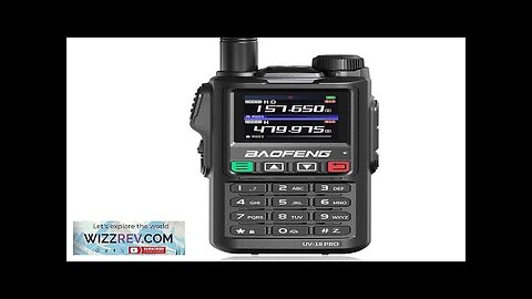 Baofeng UV-18 PRO GPS Walkie Talkie Wireless Copy Frequency 999 CH NOAA Review