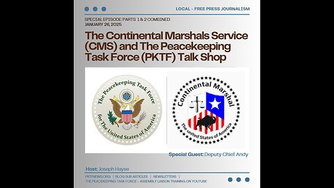 Workshop Interview with Deputy Chief Andy from The Continental Marshals Service