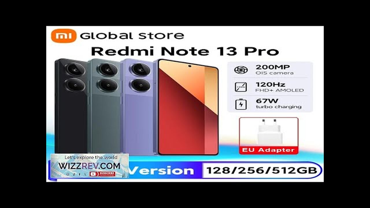 New Global Version Xiaomi Redmi Note 13 Pro 4G Smartphone MTK Helio Review