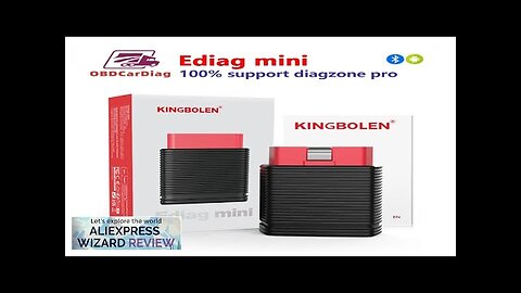 EDIAG MINI Flashed Diagzone XDIAG Version Code Reader Thinkcar Pro Thinkdiag Mini Review