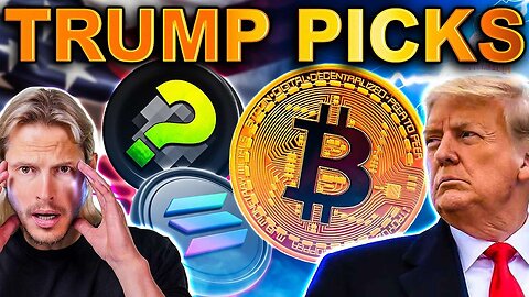 Trump's Insane Crypto Holdings Revealed!! Watch These Coins!