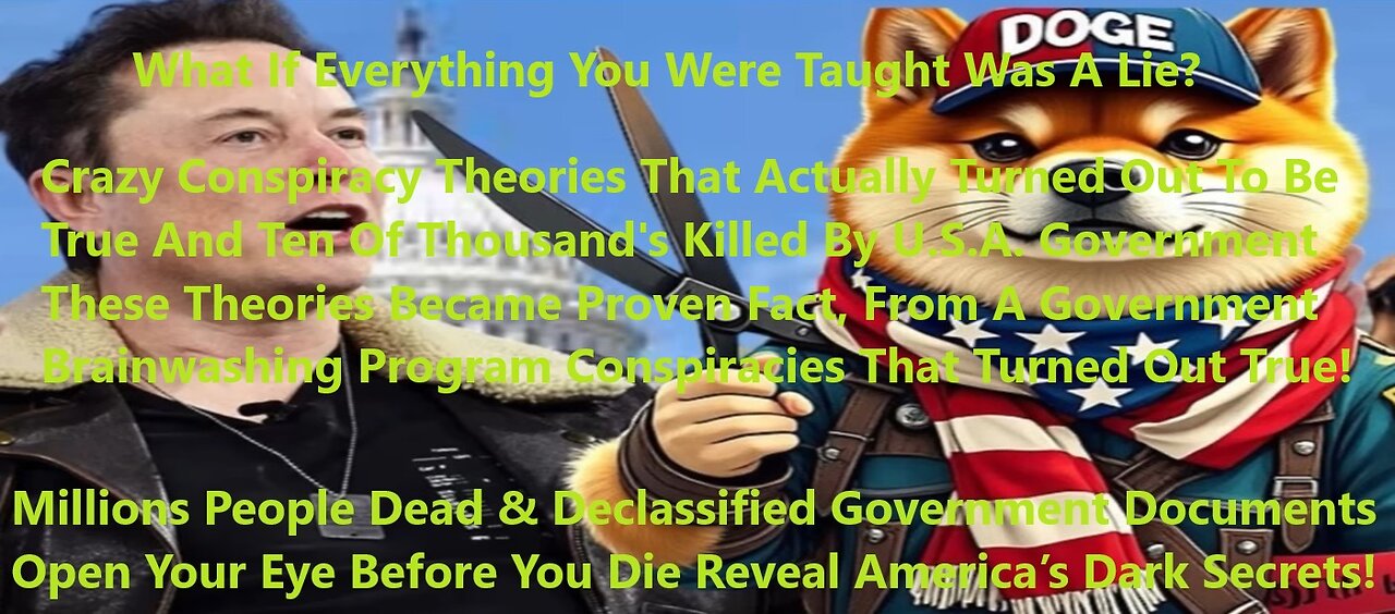 Declassified Government Documents "Open Your Eye Before You Die" Reveal America’s Dark Secrets