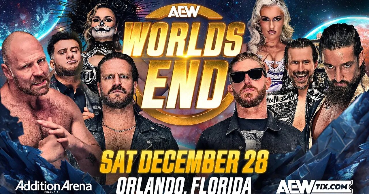 AEW Worlds End Results 2024 28th December 2024