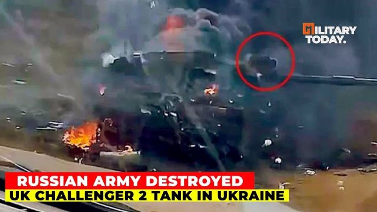 British Challenger 2 tanks have been used inside Russia by Ukrainian troops