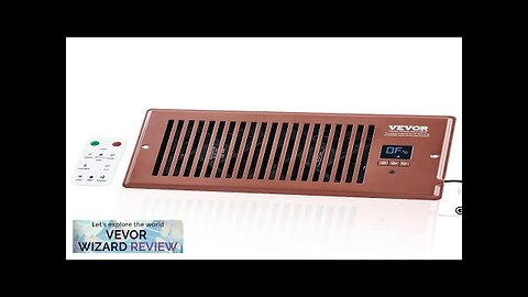 VEVOR Register Booster Fan Quiet Vent Booster Fan Fits 4” x 10” Review