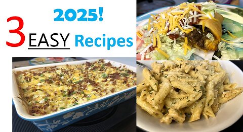 3 EASY Recipes to START the NEW YEAR 2025 | AllRecipes